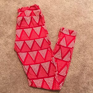 New LuLaRoe valentines leggings OS